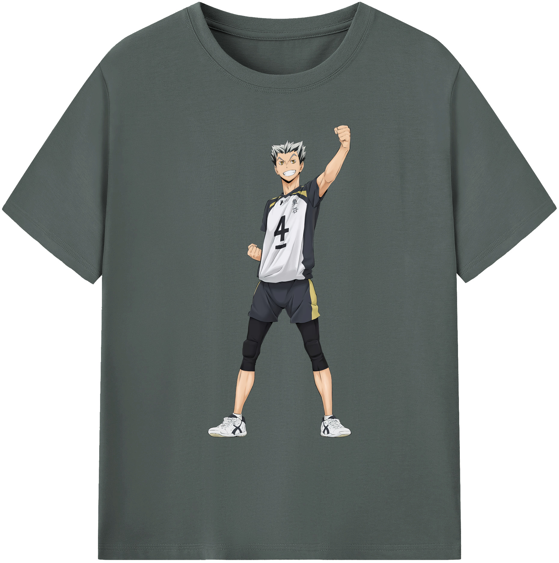（画像用） ハイキュー!! Haikyu!! 綿100％ メンズ半袖Tシャツ｜肌触りやわらか＆通気性